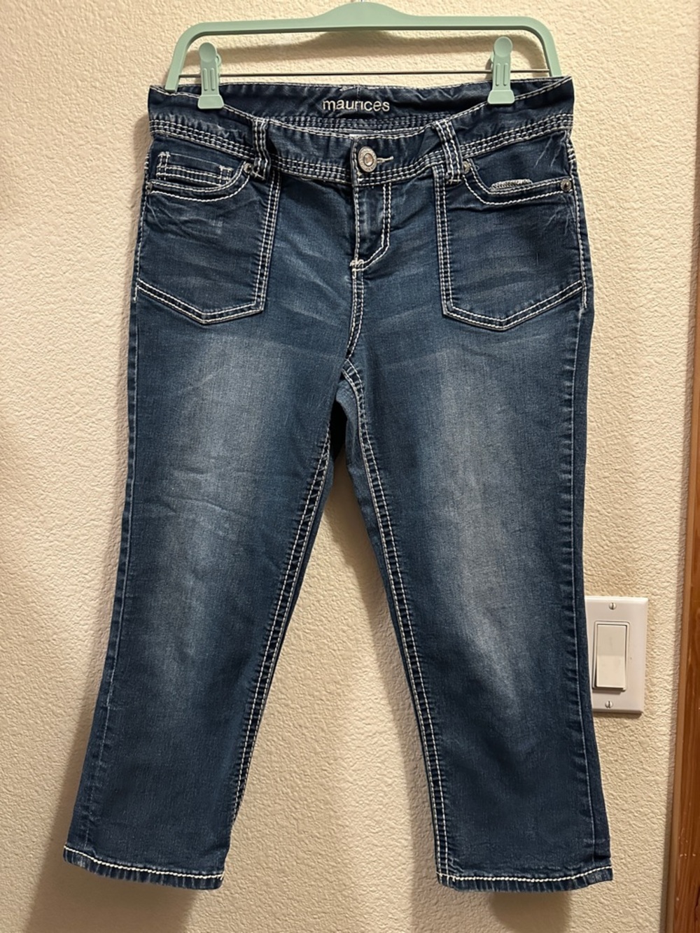 Maurices cropped jeans